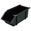 EBM(江部松) スタッカブルオーガナイザーボックス マットブラック 130×300×H117 ボックス No.3014150