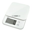 ドリテック ドリテック デジタルスケール「バルケット」5kg KS-513WT 180×130×H31 ハカリ No.3103200(3)
