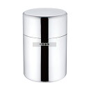 ステンレス お茶缶 150g 019722 φ75×H110 お茶缶 No.3251301
