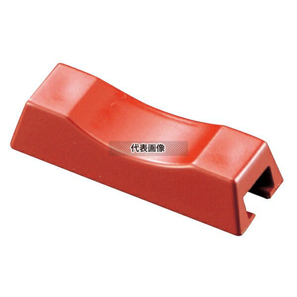 マイン ABS箸置 四角用 (10個入) 朱赤 M10-982 54×19 カトラリー/箸 No.3289010