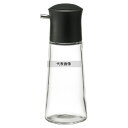 RISU(リス) スタビアリュクス プッシュ調味差し S ブラック 80ml φ50×H113mm 卓上小物 No.3315700