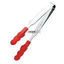 田辺金具 抗菌耐熱カラートング スリム 小 レッド 17.5cm 全長:175 トング No.3431120