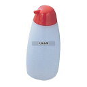 台和 クリーン醤油差し CS-11 350ml 赤 350ml φ70×H155 醤油差し No.3539000