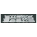 プロシェフ 18-8(ステンレス) GNパン補強重なり防止付 2/1 40mm 12L 650×530 ガストロノームパン No.3566501