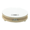 木製 白デコラ 回転台 24cm φ240×70 台 No.3603200