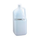 角型タンク 2L-HO 蓋付 PE製 2L 112×108×H270 店舗備品/防災用品 No.3689300