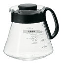 HARIO(ハリオ) V60レンジサーバー 800 XVD-80B 800cc 143×H145 カフェ/サービス用品/トレー No.3692300