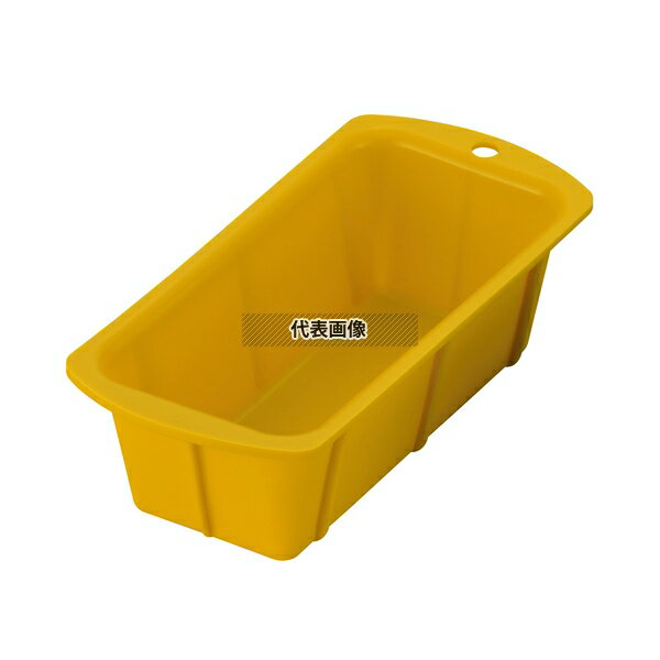 Pound Cake - シリコン パウンドケーキ型 CM-01 イエロー 17cm 95×210×H65 製菓/ベーカリー用品 No.3844900