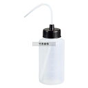 カラーキャップ広口洗浄瓶 500ml ブラック 927-22-22-72 500ml φ78×H241 洗浄瓶 No.3875341