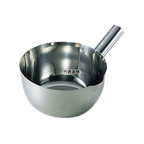 18-8(ステンレス) 口付ひしゃく 15cm 1150cc ひしゃく No.4217100