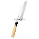 正本 本霞 (玉白鋼) 鎌形薄刃 21cm KS0721 365 薄刃庖丁 No.4580500