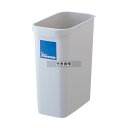 RISU(リス) W&W 屑入れ角型 8L グレー 8L 147×274×H300mm 店舗備品/防災用品 No.4620040