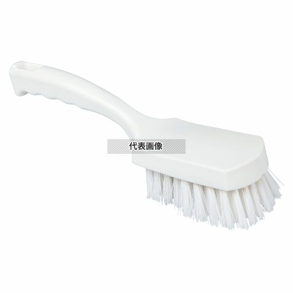 【2個セット】バーキュートプラス 短柄ブラシ ソフト 白 69105461 厚さ:35 清掃/衛生用品 No.4766071