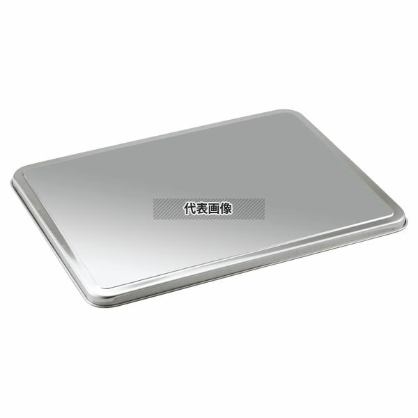 クローバー 18-8(ステンレス) 餃子バット蓋 L型 540×400×H15 540×400×H15 ストックポット/保存容器 No.4872400
