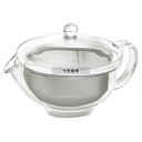 AKEBONO(曙産業) クリアティーポット 280ml ステンレスメッシュ TW-3721 280ml 108×150×H96 カフェ/サービス用品/トレー No.4925500