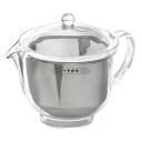 AKEBONO(曙産業) クリアティーポット (L) 480ml ステンレスメッシュ TW-3722 480ml 108×150×H125 カフェ/サービス用品/トレー No.4925510