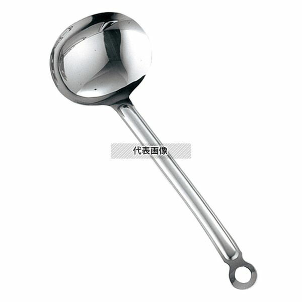 18-8(ステンレス) 食道楽 お玉穴無 中 (φ65) 65×55×165 卓上鍋/焼物用品 No.4937200