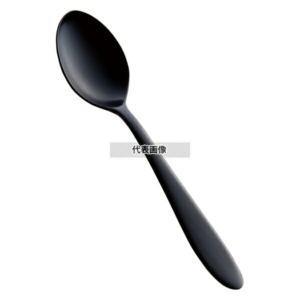 ステン シーク 黒酸化発色 コーヒースプーン 全長:120 カトラリー/箸 No.5247940