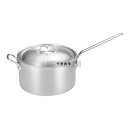 EBM(江部松) アルミ プロフェッショナル 深型片手鍋 18cm 2.8L φ195 ガス専用 No.5699200