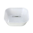 プラカップ 白 (大) 角型 TZ-5 (500枚入) 90×90×H25 プラカップ No.5782600