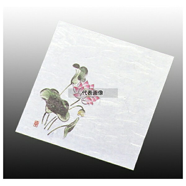 Other - 盛彩 ニュー四季懐紙 4寸 (100枚入) NS-27 ハス (法用) 120×120 懐紙 No.5906600