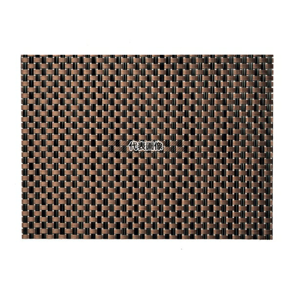 【2個セット】エイム ブランナーマット ブラウン&ダークブラウンチェック PM-104 大 約450×310 マット No.5979010