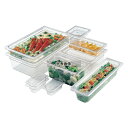 CAMBRO(キャンブロ) フードパン 1/3-65mm 32CW (135) クリア 2.4L 176×325 フードパン No.6230800