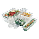 CAMBRO(キャンブロ) フードパン 1/4-150mm 46CW (135) クリア 3.7L 162×265 フードパン No.6231600