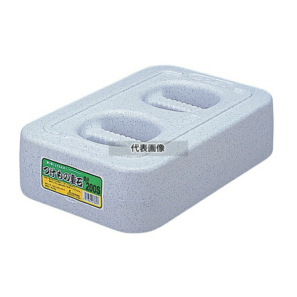 RISU(リス) 角型 漬物重石 #200S (20kg) ポリエチレン 20kg 290×440×H95mm ストックポット/保存容器 No.6318410