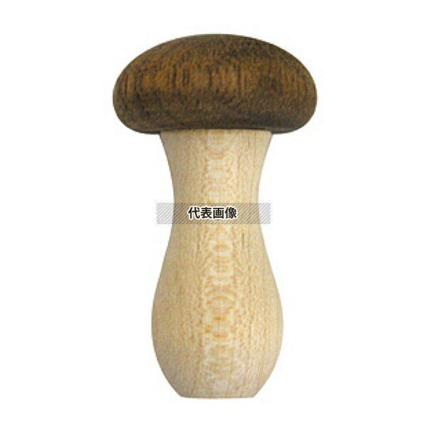 Wooden - ラ・ルース 木製 箸置き キノコ型 ブラウン 108130 φ22×幅40 箸置き No.6588880