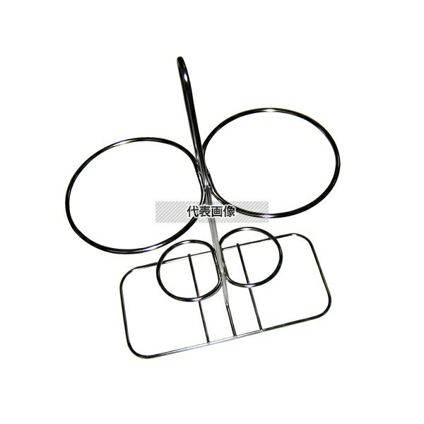 18-8(ステンレス) N型 マヨネーズスタンド 170×85×H235 170×85×H235 スタンド No.6863100