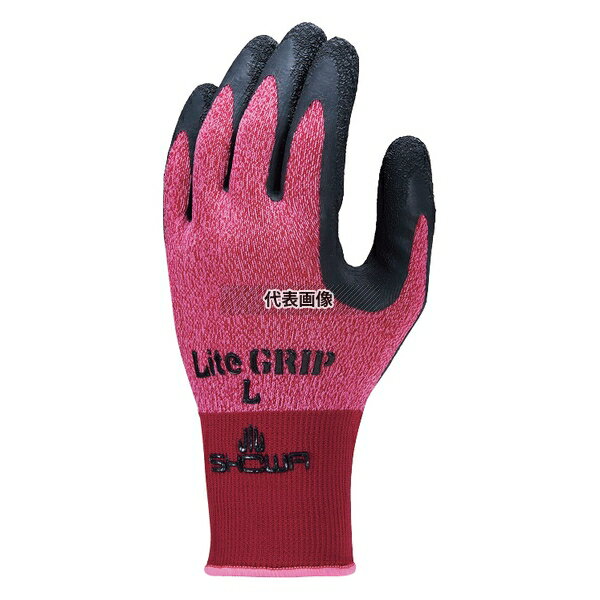 ショーワグローブ ショーワ ライトグリップ No.341 L レッド 全長:240 ユニフォーム No.6873420