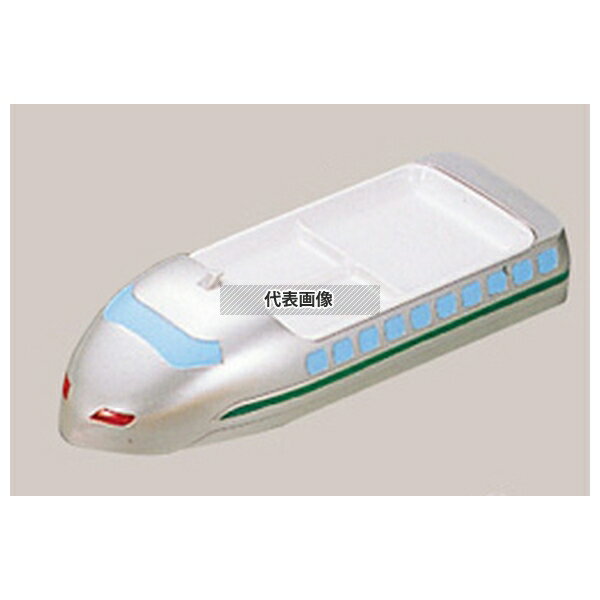 江部松商事 メラミン ランチ皿 ニュー新幹線 シルバー 375×140×H85 和/洋/中 食器 No.6935800