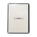 TOMOYA(友屋) クイックメニューブック B4サイス QM-500 8ページ ブラック 32589 290×390 メニュー/卓上サイン No.7042080