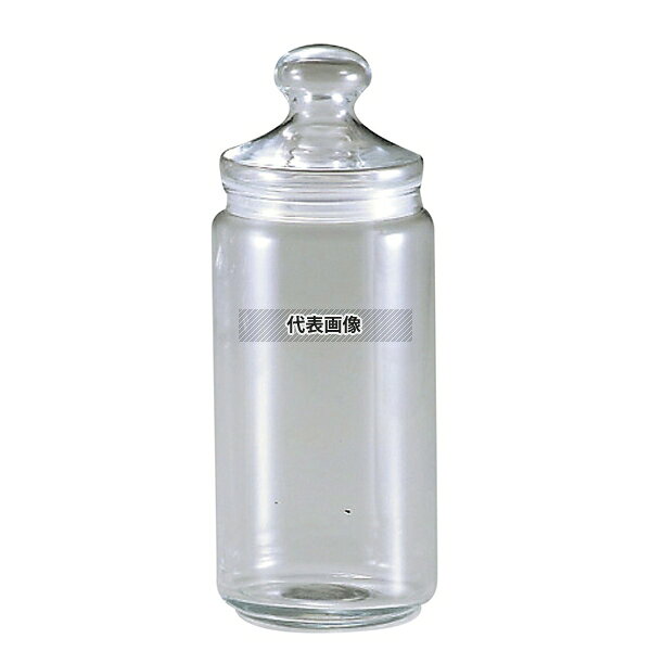 【5個セット】ポットクラブ (ガラス製密閉容器) 12252 1.5L 1.5L φ105×H268 ストックポット/保存容器 No.7283500