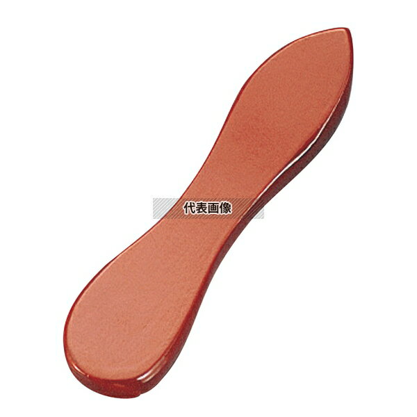 萬洋 箸置 ヒョウタン 朱 80×23 カトラリー/箸 No.7585900