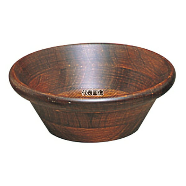 スワンソン商事 サラダボールSB型 ブラウン SB-200B ラバーウッド 和/洋/中 食器 No.7620210