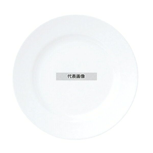 【10個セット】おぎそチャイナ ディナー皿 28cm 3201 ホワイト φ280×H35 No.7628380