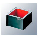福井クラフト 枡 一合 DXタイプ 黒内朱 (全面塗) 78×78 6-719-5 78×78×H50 桝 No.7671800