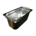 EBM(江部松) 18-8(ステンレス) ガストロノームパン Wハンドル 1/3 H150mm 5.5L 325×175 ホテルパン/ガストロノームパン No....