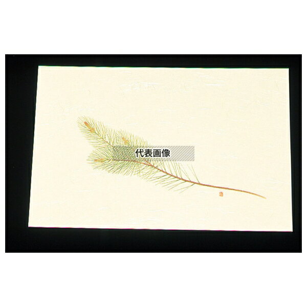 アーテック 尺三 懐石マット クリーム (100枚入) WSS-2 松 (オールシーズン) 264×390 料理演出用品 No.7959600