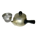 アルミ ドリーム 急須 0.6L 横手 ゴールド 0.6L φ112×170×H125 カフェ/サービス用品/トレー No.8125410