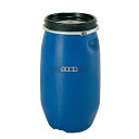 サンコー プラスチックドラム ブルー 25L-1 28L φ296×H562 ストックポット/保存容器 No.8147300