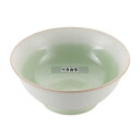 江部松商事 磁器 中華食器 釉彩若草 高台丼 6.5寸 (φ200) 1230ml φ200×H85 和/洋/中 食器 No.8179730