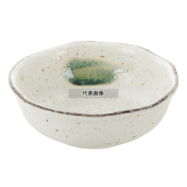 江部松商事 和食器コレクション 筆織部 花形小鉢 φ125×H45 和/洋/中 食器 No.8181030