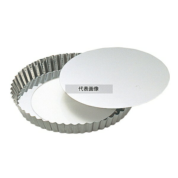 18-0(ステンレス) タルト型 底取 No.182 21cm 底径:φ200 製菓/ベーカリー用品 No.8349000