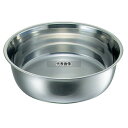 クローバー 18-8(ステンレス) 料理桶 (洗い桶) 36cm 約11.0L φ386 ボール/洗い桶 No.8366000