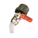 一斗缶用バルブ MWC-40BS オレンジ 清掃/衛生用品 No.84...(4)