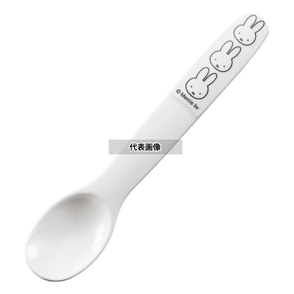 メラミン 子供食器 ミッフィーフェイスシリーズ ライトスプーン M-1310F2 No.2509630