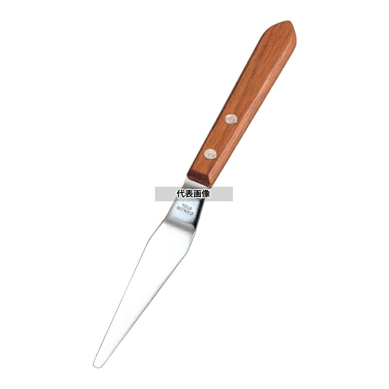 商品の特徴 製品仕様 ●型番:No.3L ●英語商品名:Slim Pallet Knife with Wooden Handle No.3L ●品名情報分解1 物:ナイフ ●外寸:205/ ●材質:柄：木/ ●刃渡り:105 JANコード：4982913915717